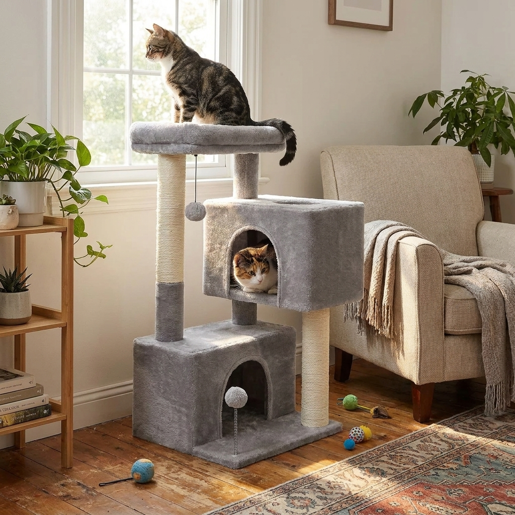 Large Cat Tree Tower